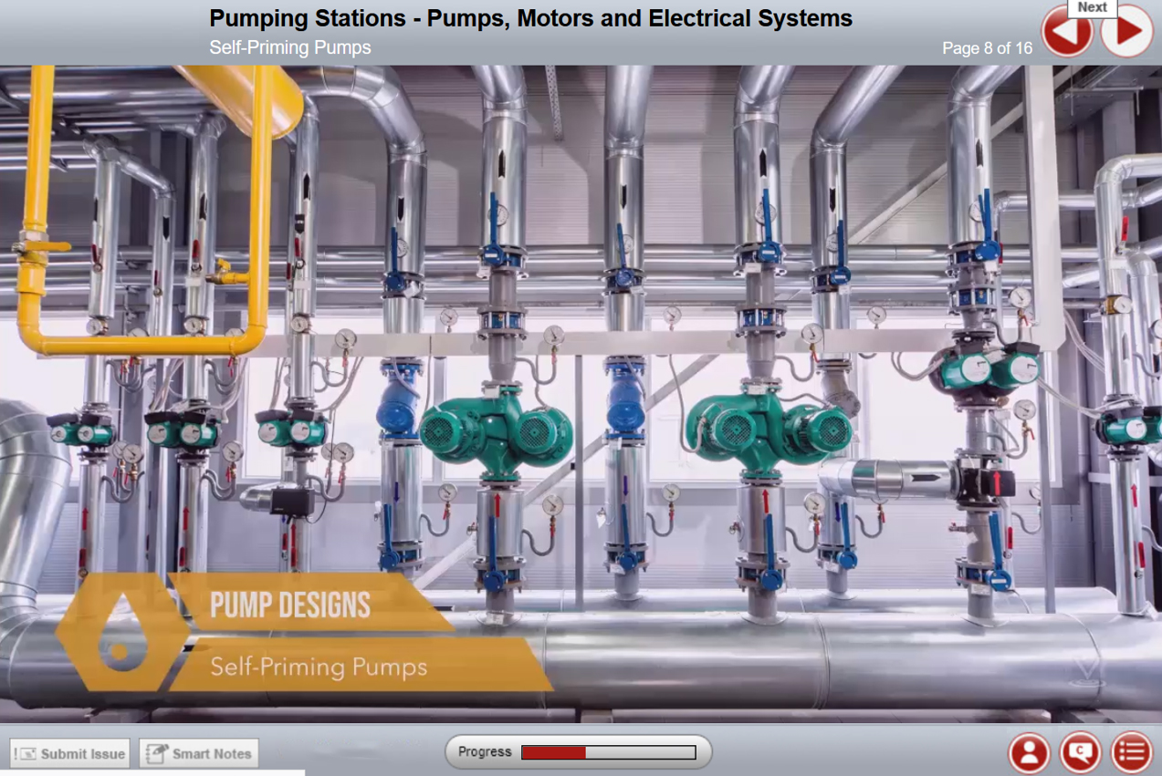 Pumping Stations - Pumps, Motors and Electrical Systems